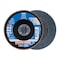 Pferd 4" x 5/8" A.H. POLIFAN Flap Disc - Z SG POWER STEELOX, Zirconia, 60 Grit, Flat 62139 - alternate 1